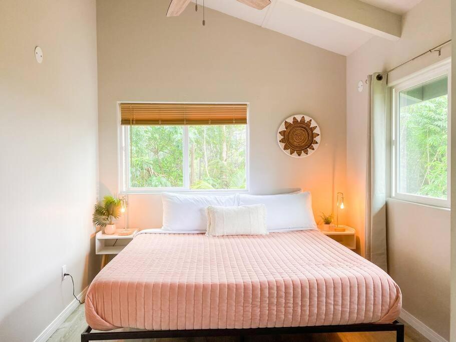 Appartamento Hibiscus Hale, Full Kitchen, King Bed, Parking Keaau Esterno foto