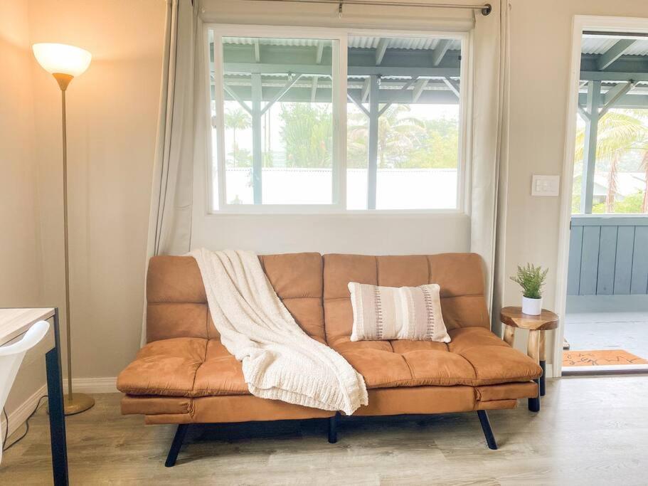 Appartamento Hibiscus Hale, Full Kitchen, King Bed, Parking Keaau Esterno foto
